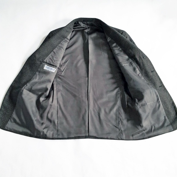 Monsieur Givenchy Men's Wool Silk Tweed Blazer 38S - Picture 6 of 8